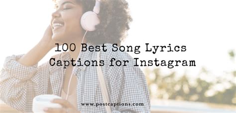 150 Best Song Lyrics for Instagram Captions .